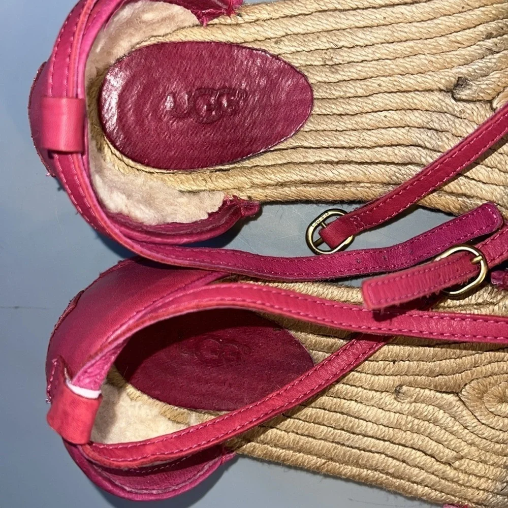 Ugg Women's Libbi Serape Espadrilles, Furious Fuchsia